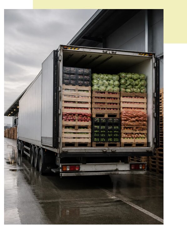 Перевозка плодоовощной продукции в Полысаево по цене от 5142 р. | Агросервис-Плс