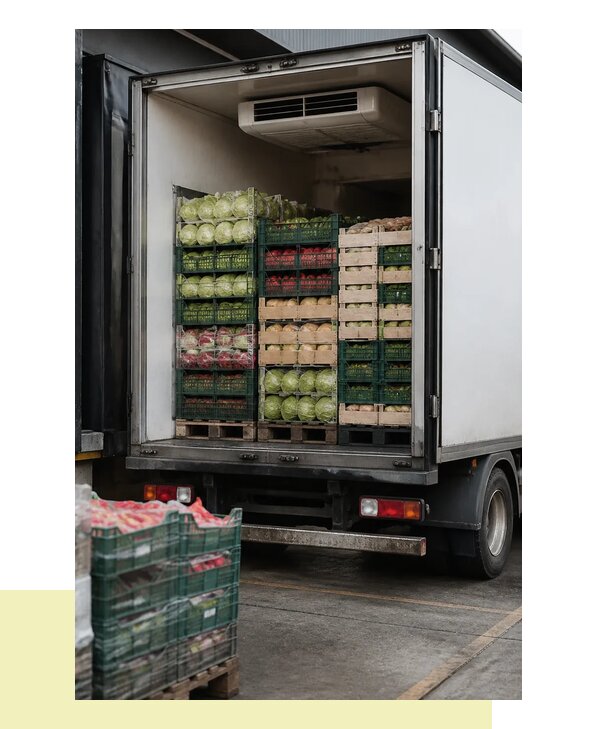 Перевозка плодоовощной продукции оптом напрямую в Полысаево
